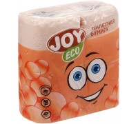 Туалетная бумага Joy Eco Цветная, 2-х слойная, 4шт